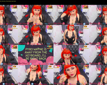 pyrowayne — 54 minute Chaturbate female cam video clip, 720p, Aug 14, 2020