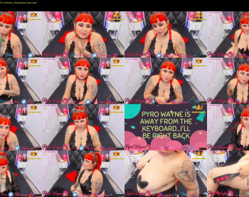 pyrowayne — 54 minute Chaturbate female cam video clip, 720p, Aug 15, 2020