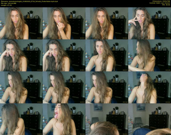 monstrumologist — 8 minute Chaturbate female cam video clip, 720p, Aug 21, 2020