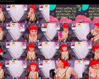 pyrowayne — 54 minute Chaturbate female cam video clip, 720p, Aug 27, 2020