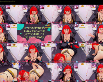 pyrowayne — 54 minute Chaturbate female cam video clip, 720p, Aug 27, 2020