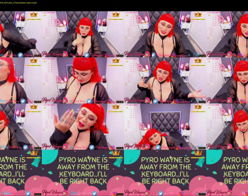 pyrowayne — 54 minute Chaturbate female cam video clip, 720p, Aug 28, 2020