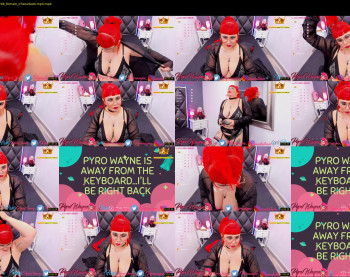 pyrowayne — 54 minute Chaturbate female cam video clip, 720p, Aug 29, 2020