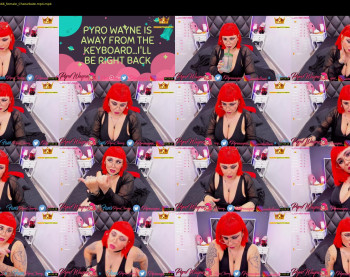 pyrowayne — 54 minute Chaturbate female cam video clip, 720p, Sep 1, 2020