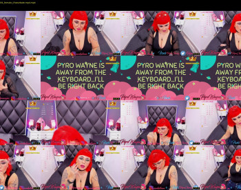 pyrowayne — 54 minute Chaturbate female cam video clip, 720p, Sep 2, 2020