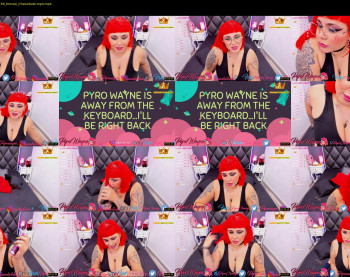 pyrowayne — 54 minute Chaturbate female cam video clip, 720p, Sep 2, 2020
