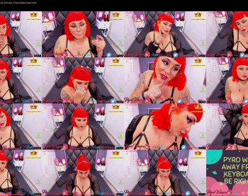 pyrowayne — 54 minute Chaturbate female cam video clip, 720p, Sep 3, 2020