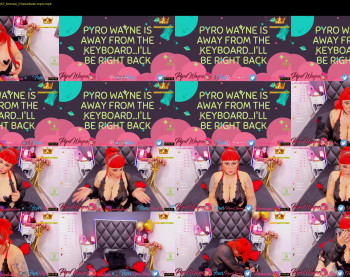 pyrowayne — 54 minute Chaturbate female cam video clip, 720p, Sep 19, 2020