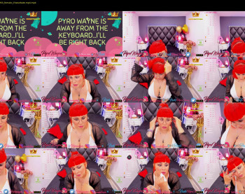 pyrowayne — 54 minute Chaturbate female cam video clip, 720p, Sep 20, 2020