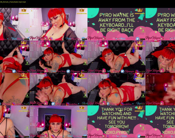pyrowayne — 53 minute Chaturbate female cam video clip, 720p, Oct 2, 2020