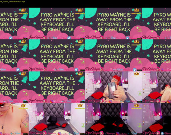 pyrowayne — 17 minute Chaturbate female cam video clip, 720p, Oct 3, 2020