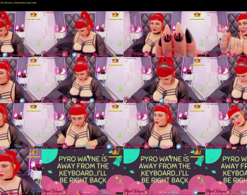 pyrowayne — 59 minute Chaturbate female cam video clip, 720p, Oct 8, 2020