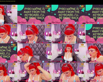 pyrowayne — 60 minute Chaturbate female cam video clip, 720p, Oct 9, 2020
