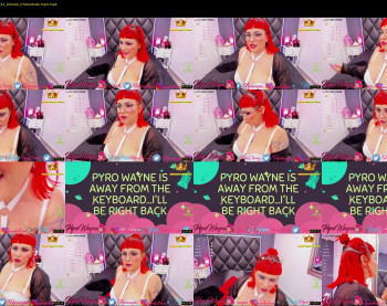 pyrowayne — 59 minute Chaturbate female cam video clip, 720p, Oct 9, 2020