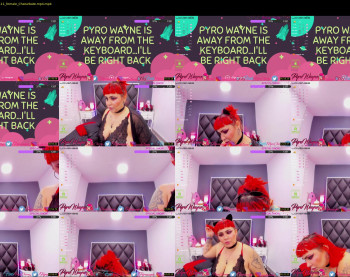 pyrowayne — 30 minute Chaturbate female cam video clip, 720p, Oct 21, 2020