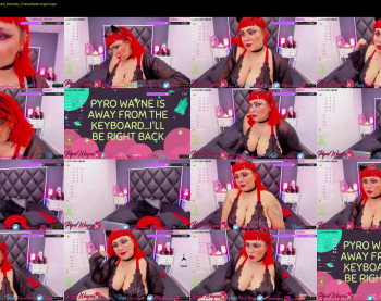 pyrowayne — 59 minute Chaturbate female cam video clip, 720p, Oct 21, 2020