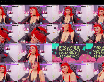 pyrowayne — 30 minute Chaturbate female cam video clip, 720p, Oct 21, 2020