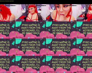 pyrowayne — 30 minute Chaturbate female cam video clip, 720p, Oct 25, 2020