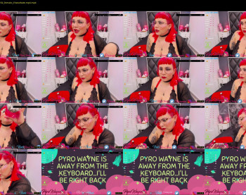 pyrowayne — 25 minute Chaturbate female cam video clip, 720p, Dec 9, 2020
