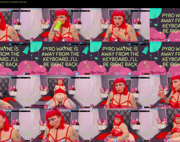 pyrowayne — 59 minute Chaturbate female cam video clip, 720p, Dec 25, 2020