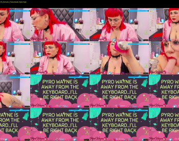pyrowayne — 45 minute Chaturbate female cam video clip, 720p, Jan 2, 2021