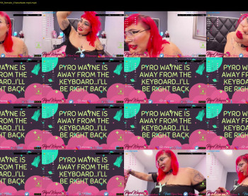 pyrowayne — 18 minute Chaturbate female cam video clip, 720p, Jan 7, 2021