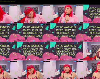pyrowayne — 14 minute Chaturbate female cam video clip, 720p, Jan 14, 2021