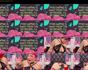 pyrowayne — 10 minute Chaturbate female cam video clip, 720p, Jan 17, 2021
