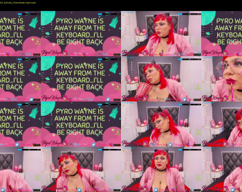 pyrowayne — 58 minute Chaturbate female cam video clip, 720p, Jan 20, 2021