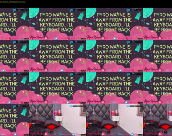 pyrowayne — 12 minute Chaturbate female cam video clip, 720p, Jan 20, 2021