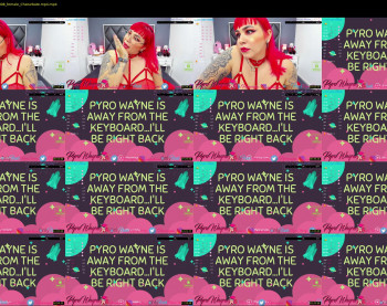 pyrowayne — 21 minute Chaturbate female cam video clip, 720p, Mar 20, 2021