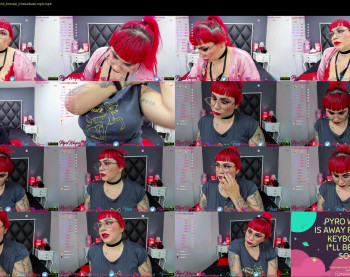 pyrowayne — 33 minute Chaturbate female cam video clip, 720p, Apr 9, 2021