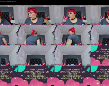 pyrowayne — 20 minute Chaturbate female cam video clip, 720p, Apr 9, 2021