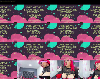 pyrowayne — 16 minute Chaturbate female cam video clip, 720p, Apr 11, 2021