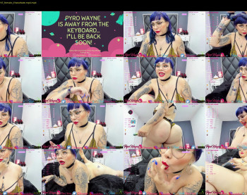 pyrowayne — 59 minute Chaturbate female cam video clip, 720p, Apr 21, 2021