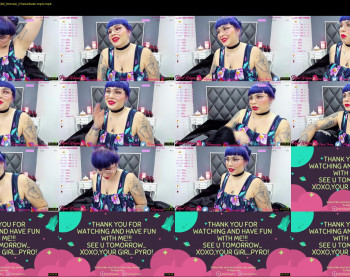 pyrowayne — 33 minute Chaturbate female cam video clip, 720p, Apr 22, 2021