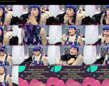 pyrowayne — 55 minute Chaturbate female cam video clip, 720p, Apr 22, 2021