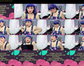 pyrowayne — 39 minute Chaturbate female cam video clip, 720p, Apr 22, 2021
