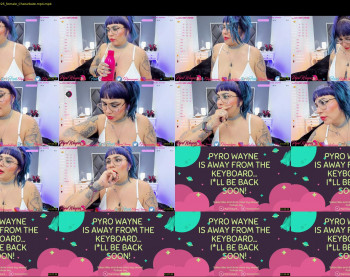 pyrowayne — 26 minute Chaturbate female cam video clip, 720p, May 12, 2021