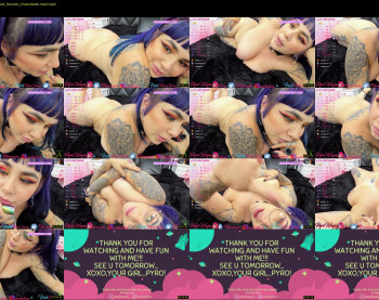 pyrowayne — 6 minute Chaturbate female cam video clip, 720p, May 15, 2021