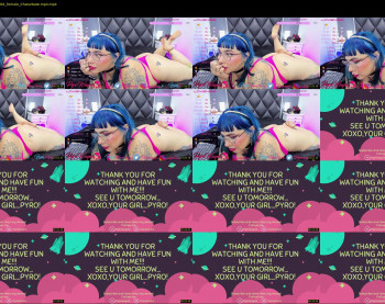 pyrowayne — 10 minute Chaturbate female cam video clip, 1080p, May 30, 2021