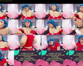 pyrowayne — 56 minute Chaturbate female cam video clip, 1080p, Jun 24, 2021