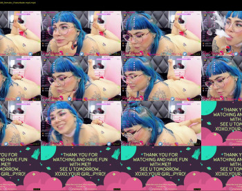 pyrowayne — 32 minute Chaturbate female cam video clip, 1080p, Jun 25, 2021