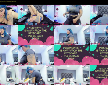 pyrowayne — 56 minute Chaturbate female cam video clip, 1080p, Jun 26, 2021