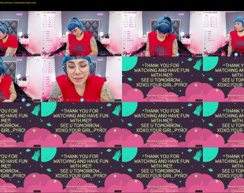 pyrowayne — 14 minute Chaturbate female cam video clip, 1080p, Jun 27, 2021
