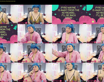 pyrowayne — 78 minute Chaturbate female cam video clip, 1080p, Jun 29, 2021