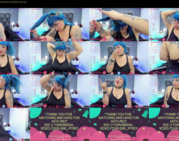 pyrowayne — 26 minute Chaturbate female cam video clip, 1080p, Jul 4, 2021