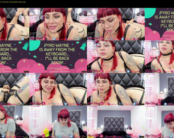 pyrowayne — 68 minute Chaturbate female cam video clip, 1080p, Jul 15, 2021