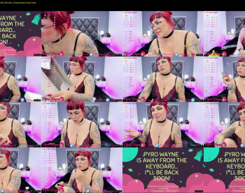pyrowayne — 75 minute Chaturbate female cam video clip, 1080p, Jul 18, 2021