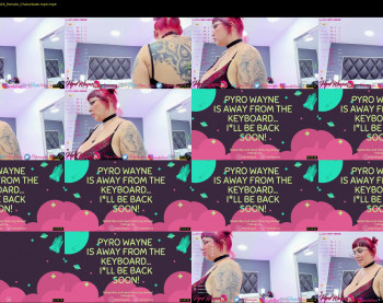 pyrowayne — 3 minute Chaturbate female cam video clip, 1080p, Jul 18, 2021